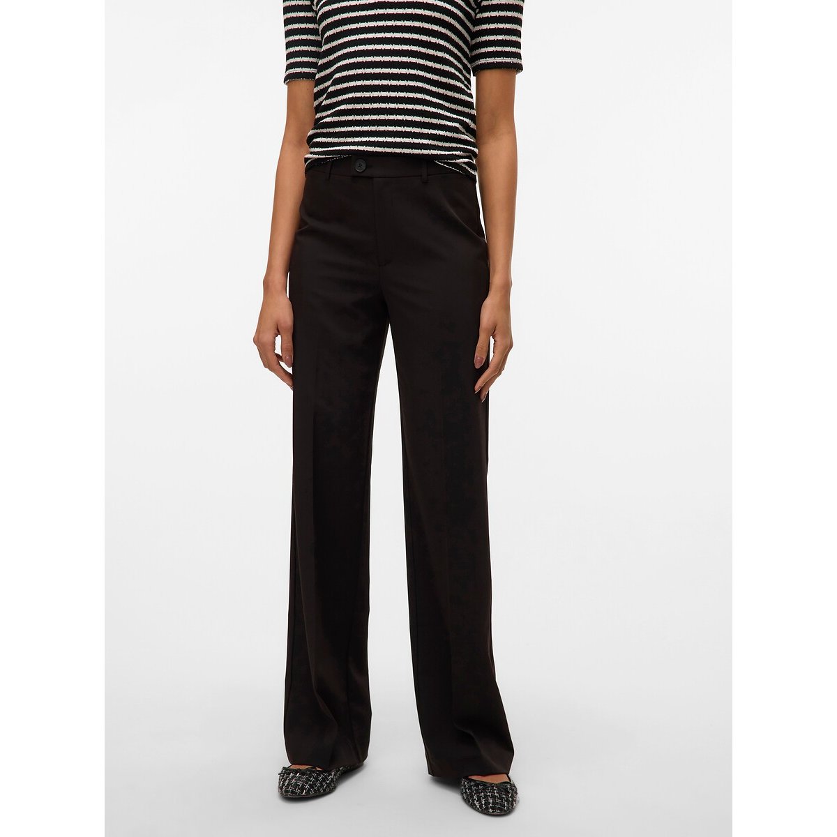 Weite Hose schwarz, VERO MODA