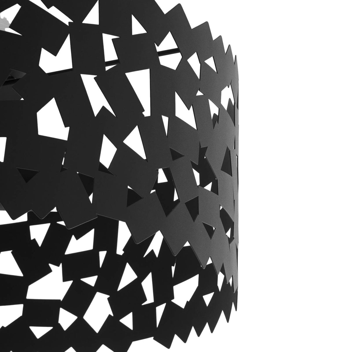 Plafonnier en métal moderne, Aeloria noir, LUCANDE