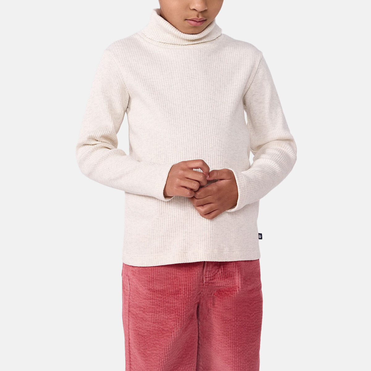 Katoenen coltrui mêleebeige, PETIT BATEAU