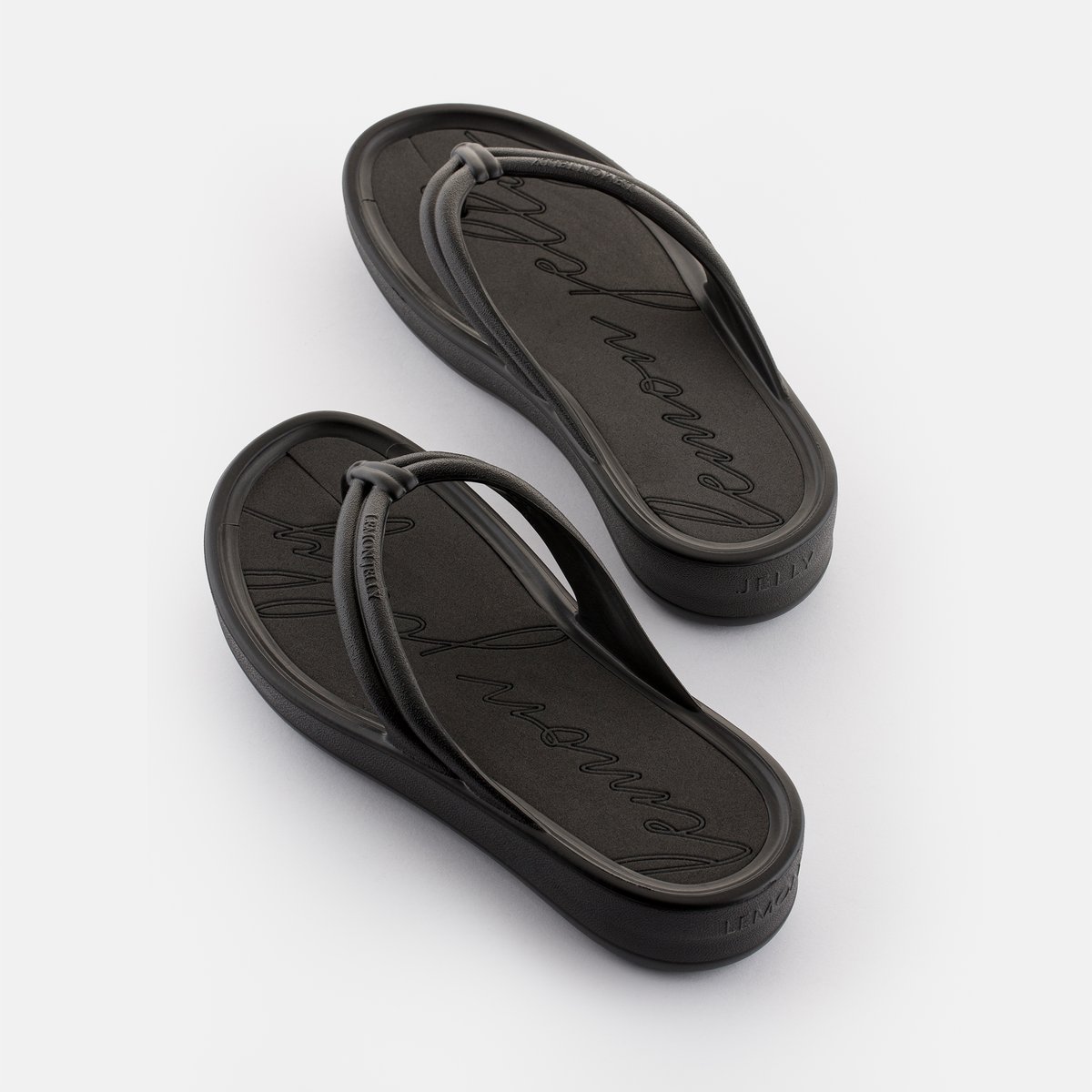 Tongs vegan MARE noire, LEMON JELLY