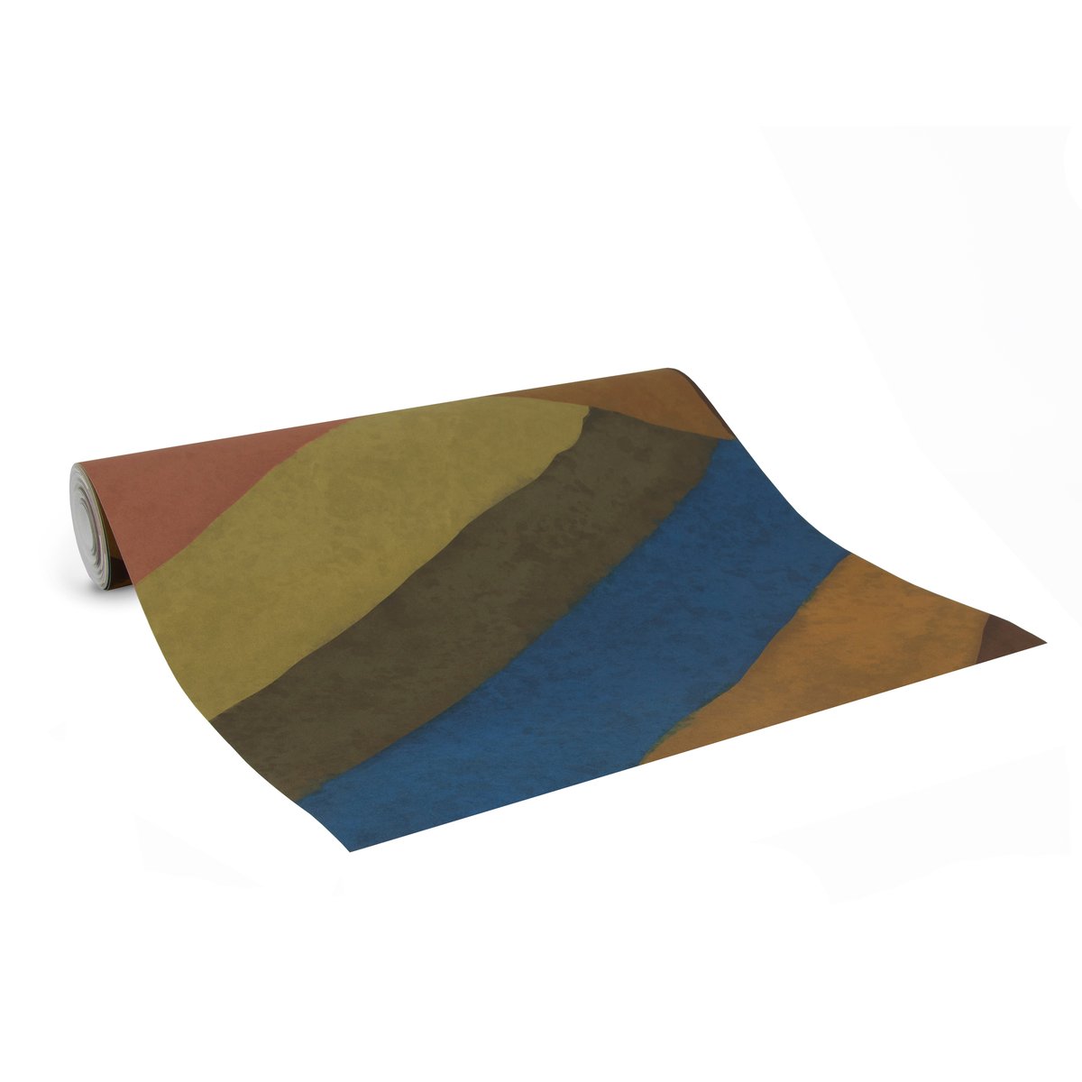 Papier peint panoramique LOOKS Triangles multicolore, LOOKS BY WOLFGANG JOOP