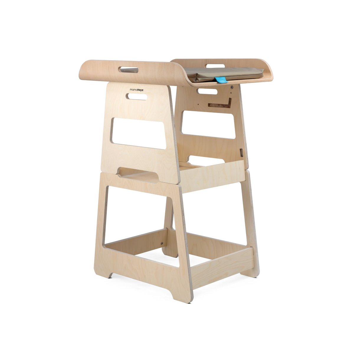 Table à langer transformable en bois Changy Bold beige, MAMATOYS
