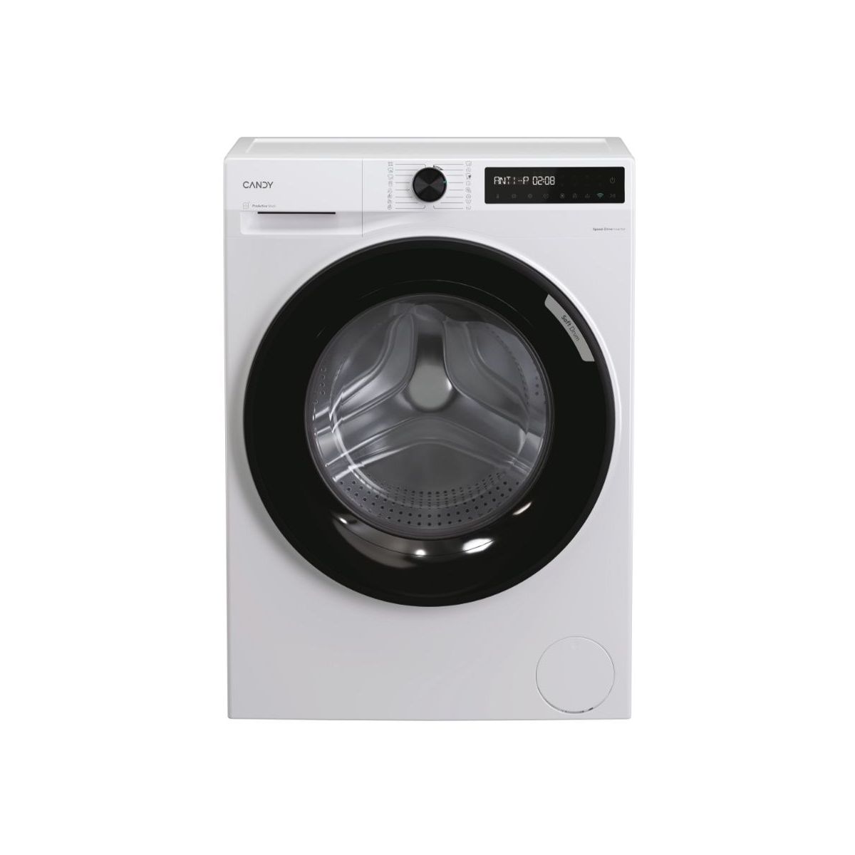 Lave linge hublot BR 47SBL8-S - 7 kg - 1400 tr/min - Classe A - Moteur induction - Connecté wifi couleur unique, CANDY