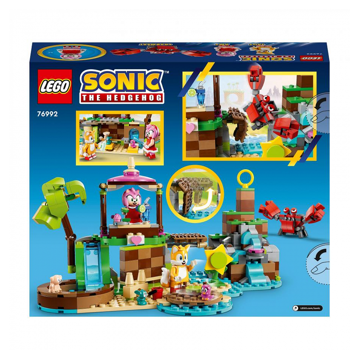 76992 L ile de sauvetage des animaux d Amy ® couleur unique, LEGO