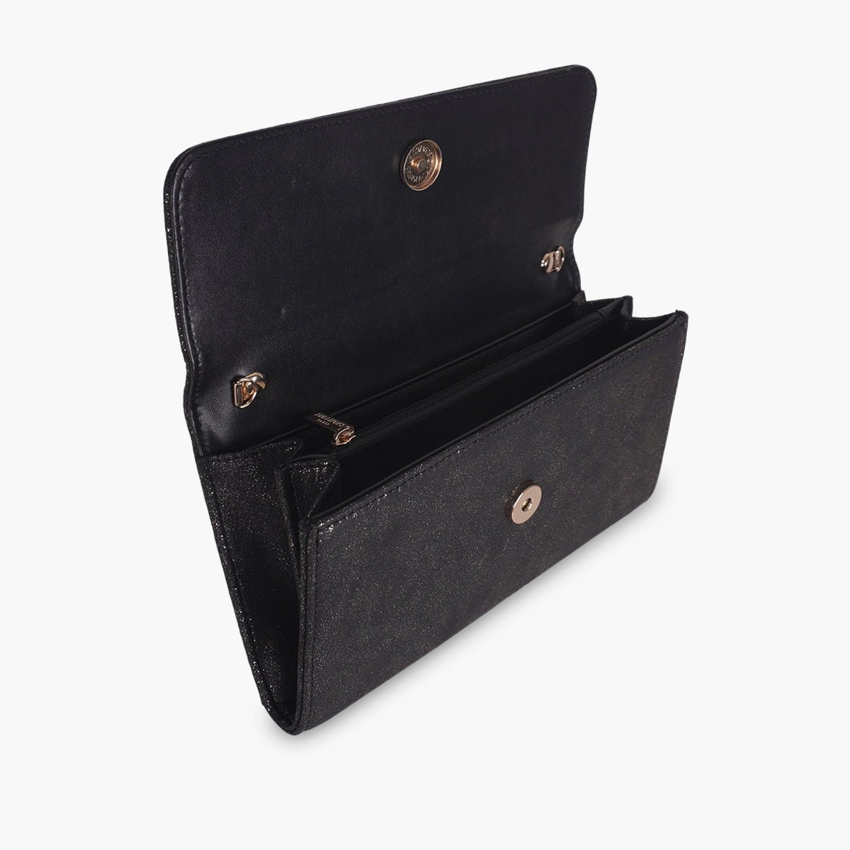 Pochette Terry noir,doré, LOLLIPOPS