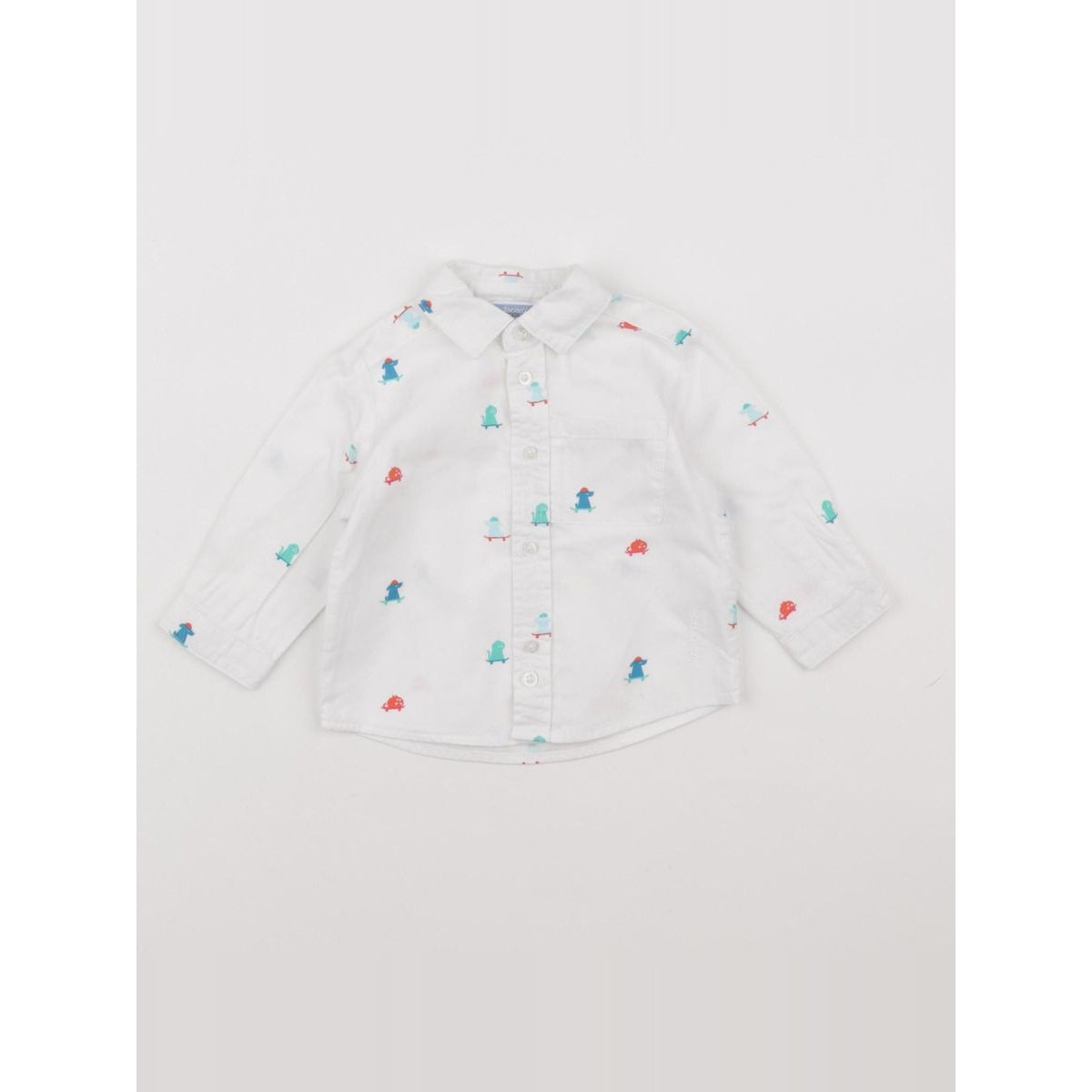 Chemise - Très bon état blanc, JACADI