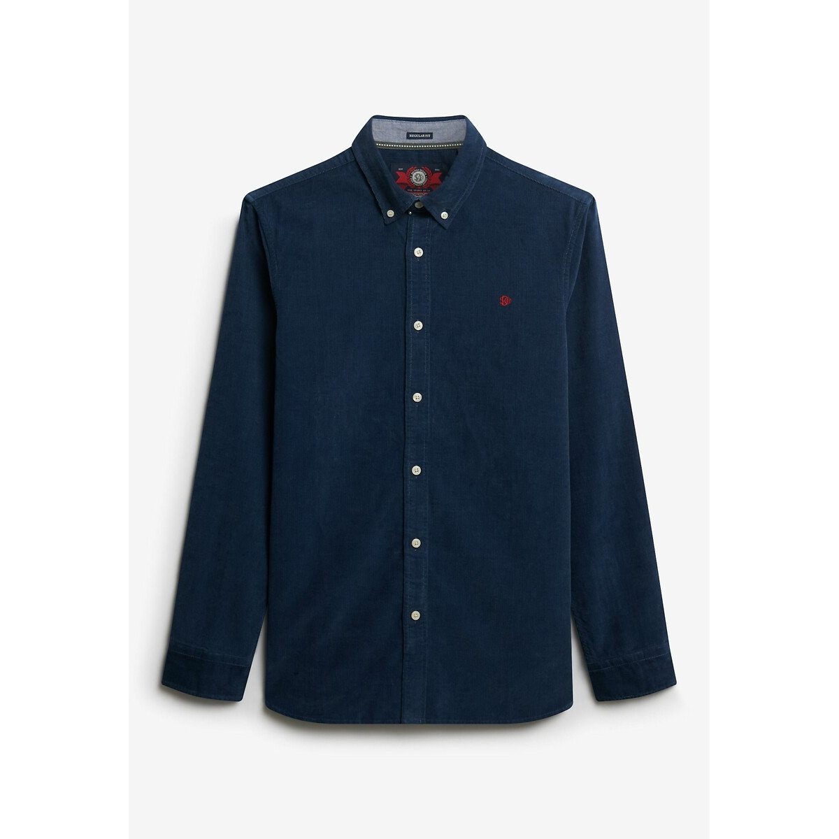 Chemise velours côtelé bleu, SUPERDRY