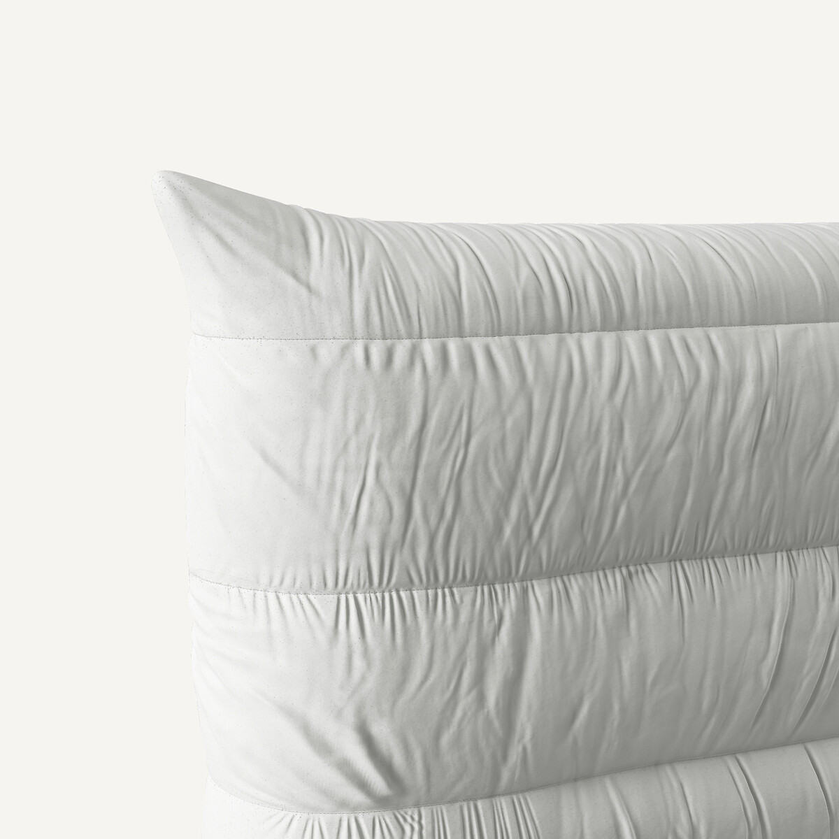 Tête de lit à housser, hauteur 130 cm, MERESON blanc, AM.PM