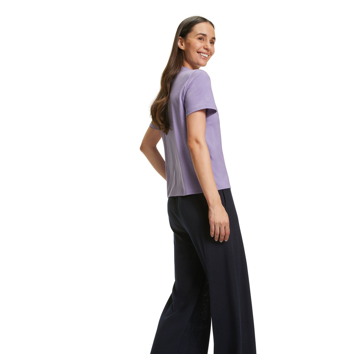 T-Shirt Essential Cotton lavande, FALKE