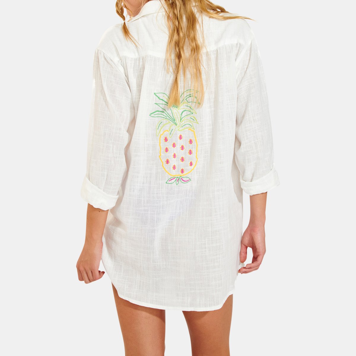 Chemise Mika - YESENIA blanc, BANANA MOON