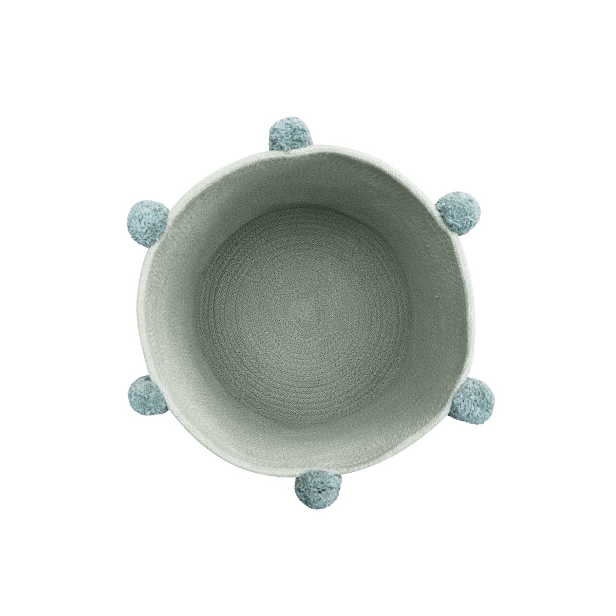 Panier pétillant EXCLUSIVE ONLINE sauge bleue, bleu vintage, LORENA CANALS