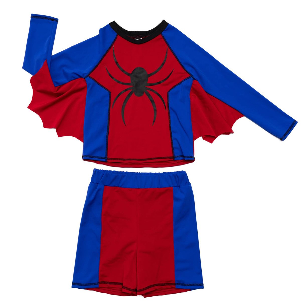 Maillot de bain garçon 2 pièces anti-UV super-héros rouge, GREAT PRETENDERS