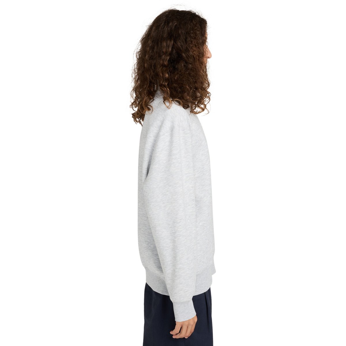 Sweatshirt à fermeture zippée ELEMENT CO gris mid grey heather, ELEMENT
