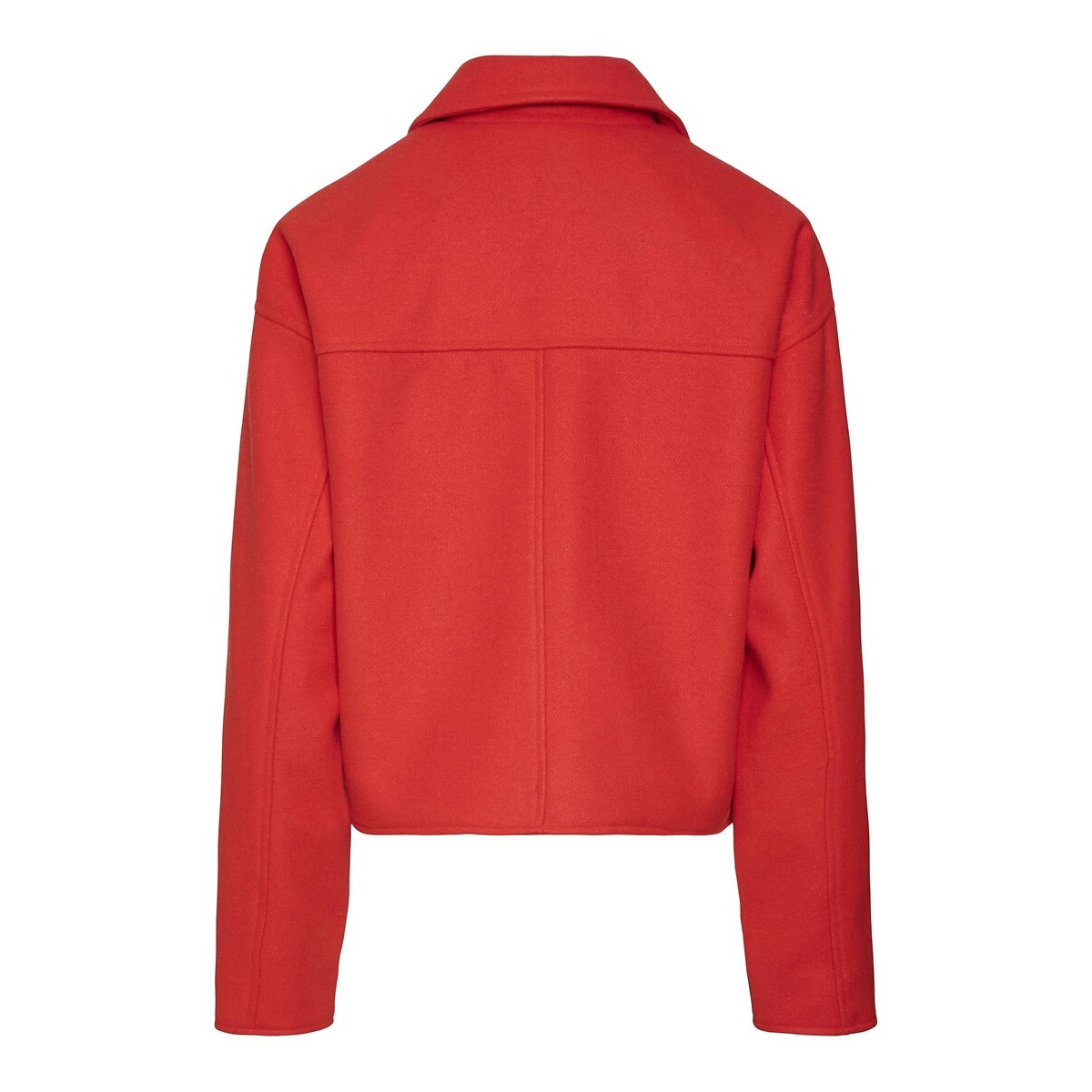 Kort jasje met ritssluiting felrood, VERO MODA