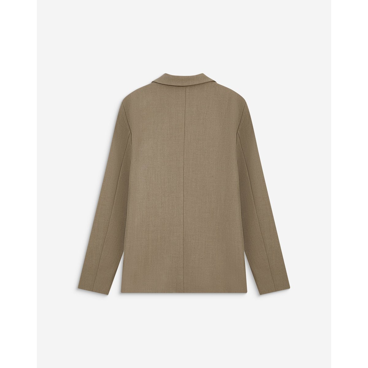 Blazer droit simple boutonnage à poches beige Alarick beige, GRACE AND MILA