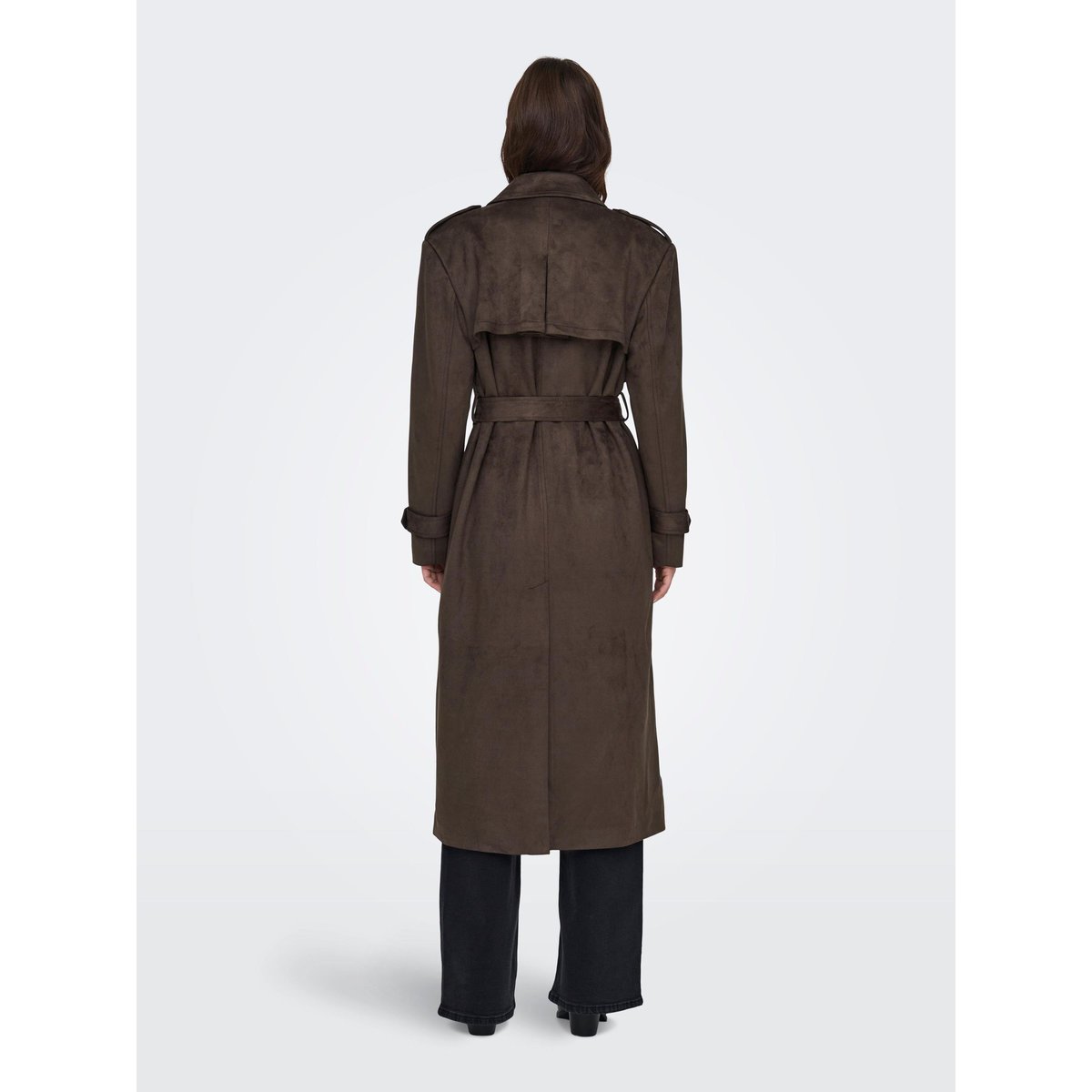 Trench Coat marron - chocolate brown, ONLY