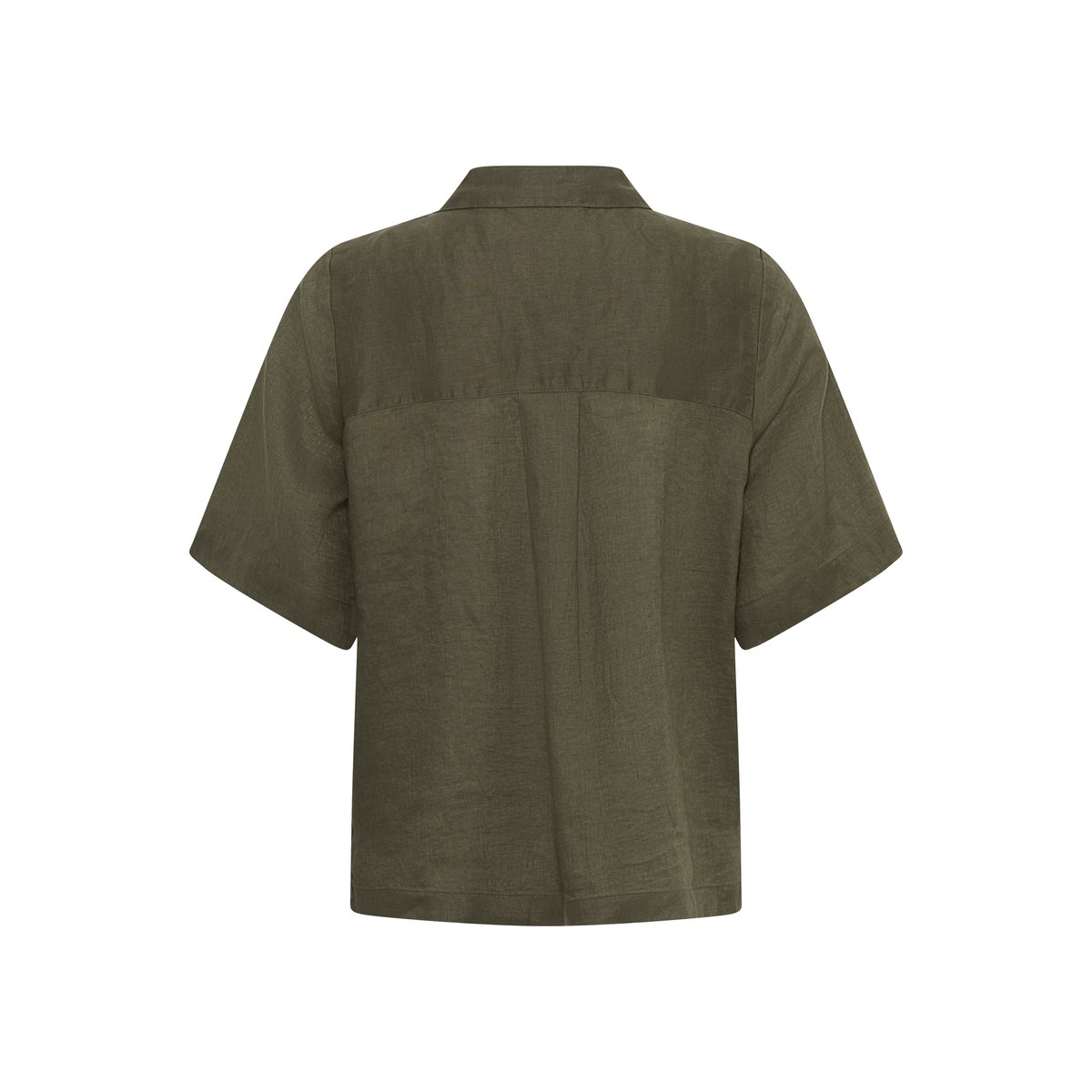 Chemise à manches courtes vert dusky green, CULTURE
