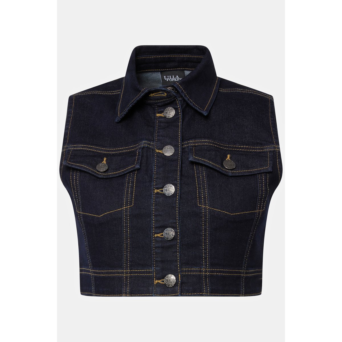 Gilet en jean lavage rincé, ULLA POPKEN