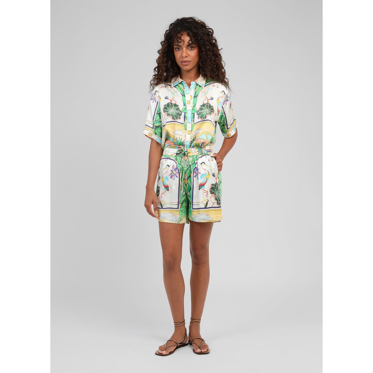 Chemise SILVALY naturalia ciel, AN'GE