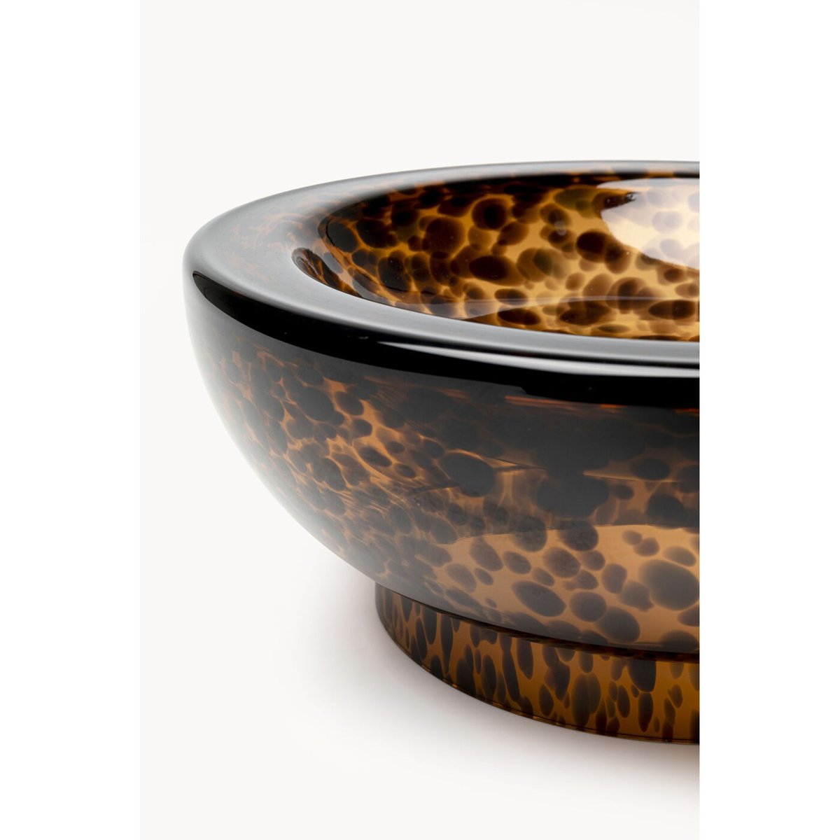 Coupe en verre, CARAMEL marron, KARE DESIGN