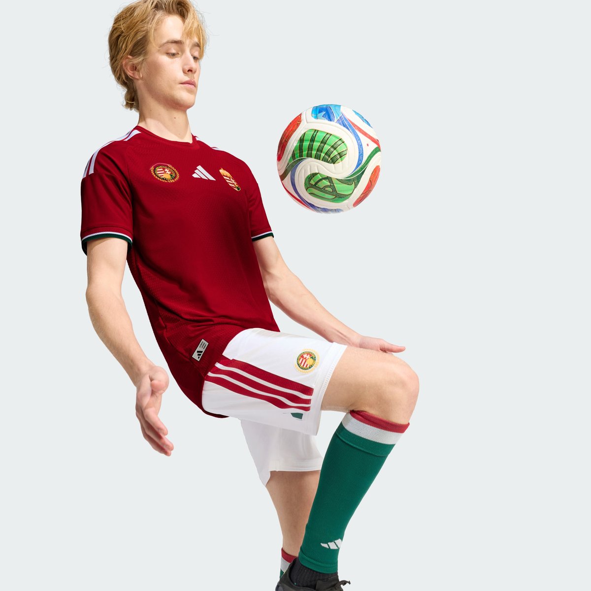 Maillot Domicile Hongrie 26 Authentique Maillot Domicile Hongrie 26 Authentique team victory red, adidas Performance