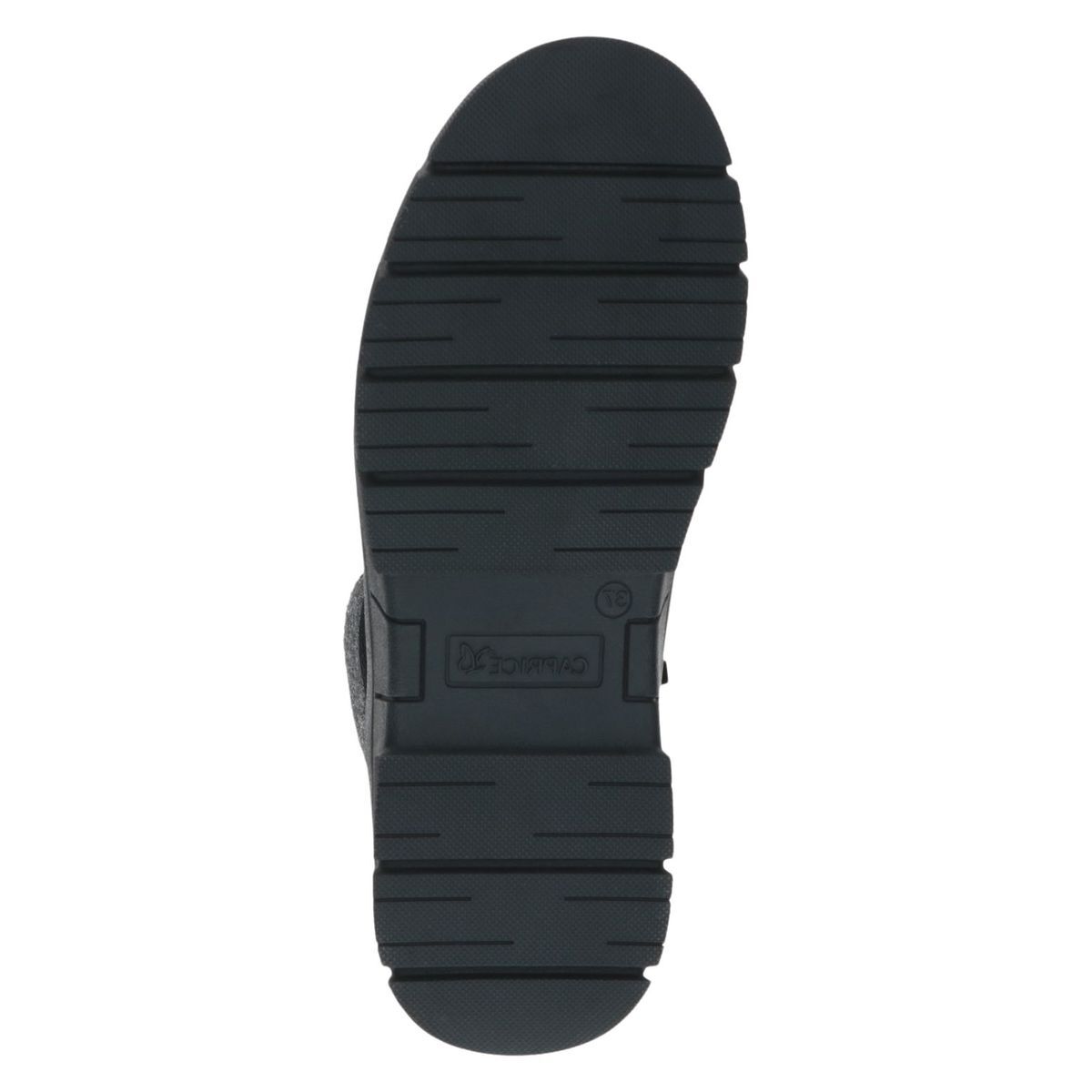 Bottine fourée noir nappa, CAPRICE