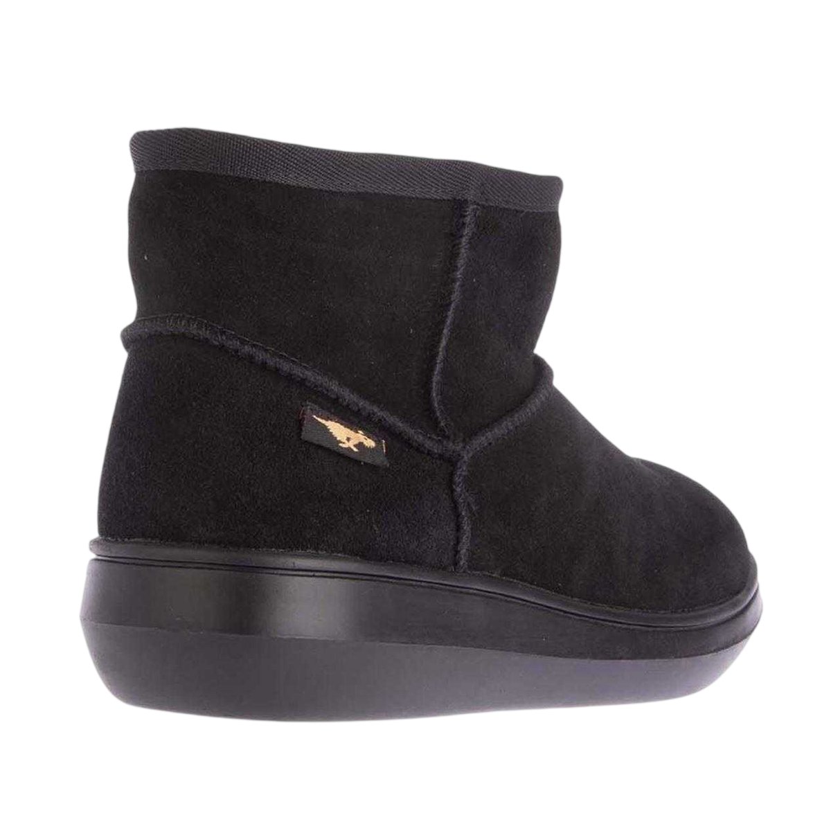 Bottines unies en daim SUGAR RUSH noir, ROCKET DOG