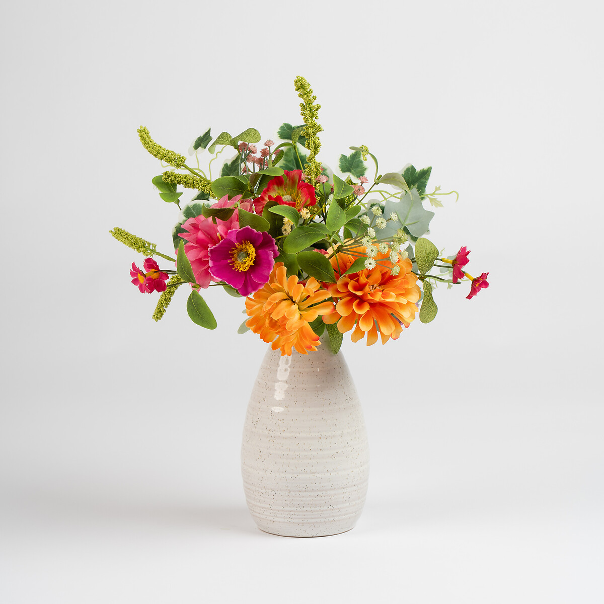 45cm Multi Floral Arrangement orange, SO'HOME