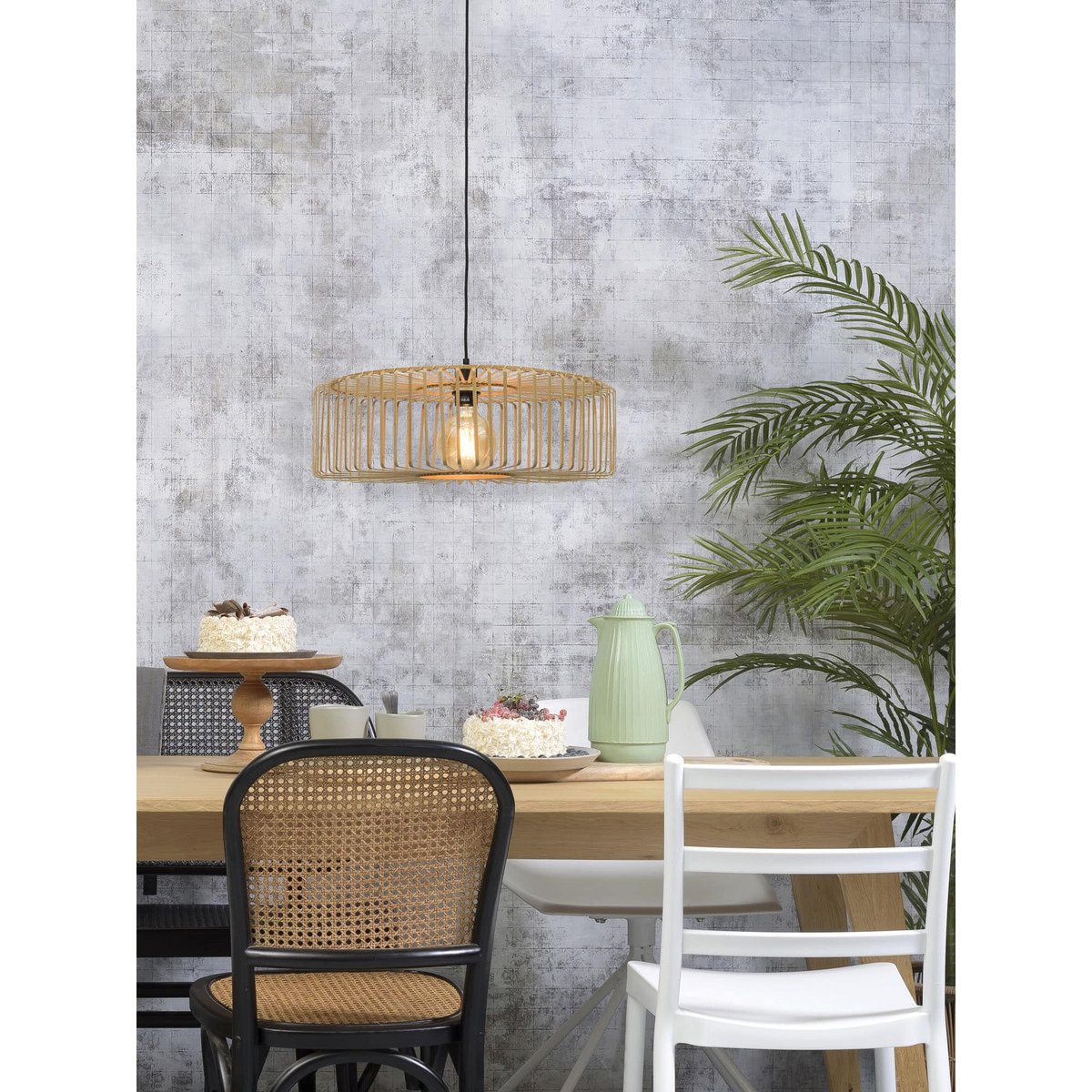 Lampe Suspendue Bambou BROMO naturel, GOOD & MOJO