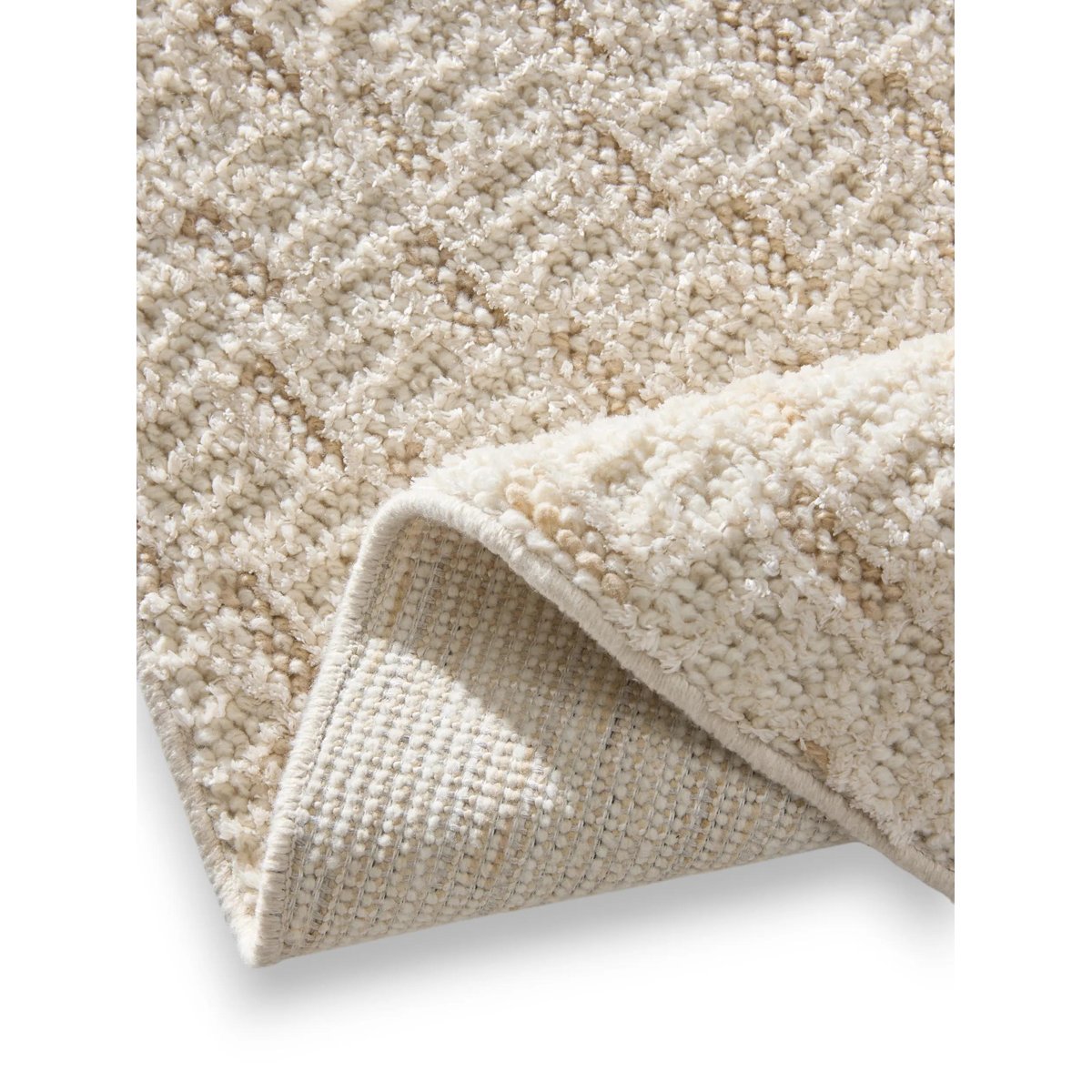 Tapis rond LILIBETH crème, BENUTA 