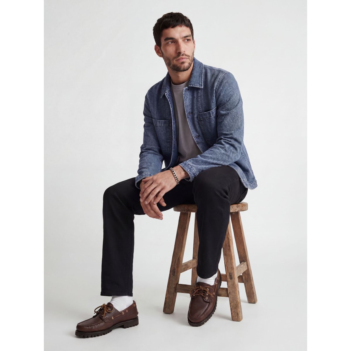 Coupe Regular black denim, JACK & JONES