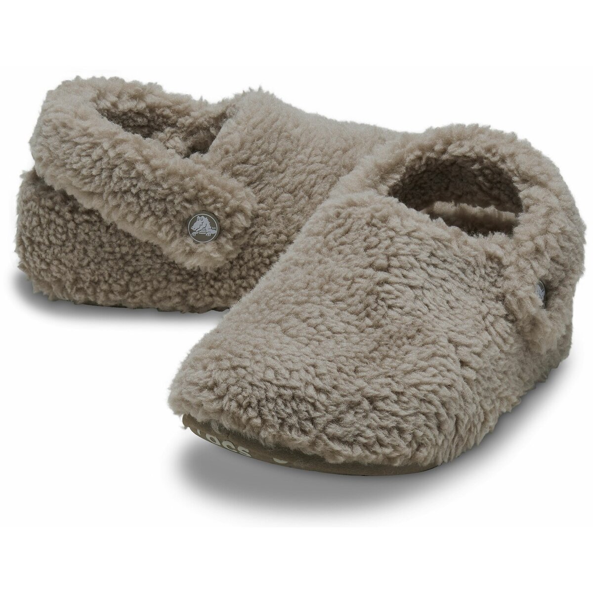 Chaussons Classic Cozzy beige foncé, CROCS