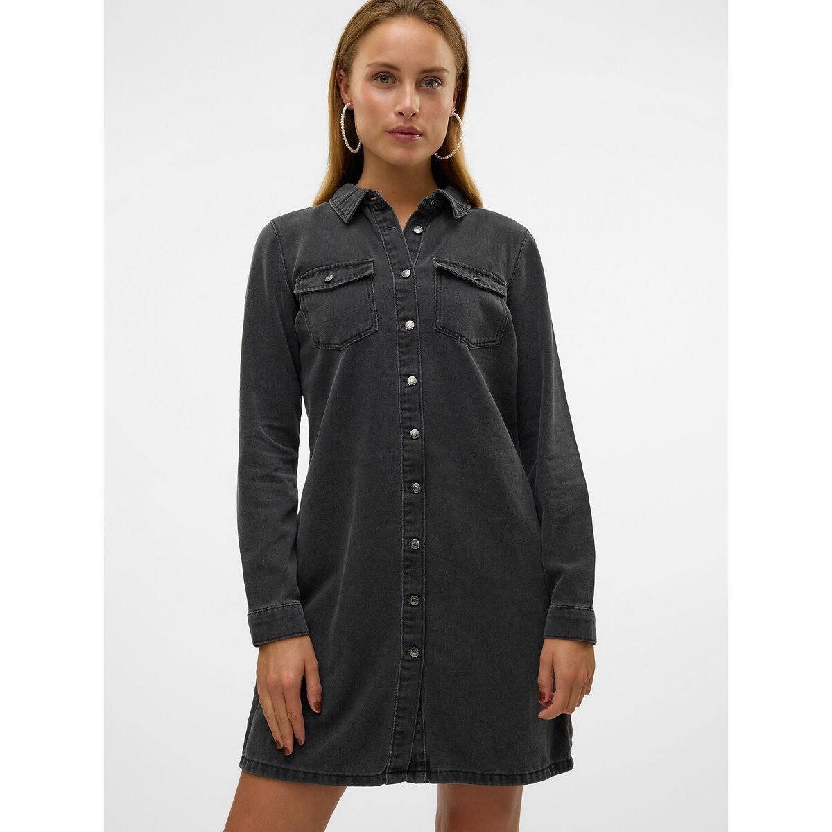 Abito corto nero , VERO MODA