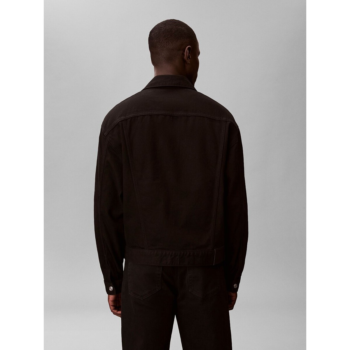 Classic 90s Denim Trucker Jacket black, CALVIN KLEIN JEANS