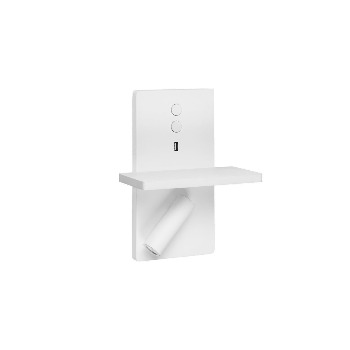 Applique en métal design, E-LAMP blanc, LEDS C4