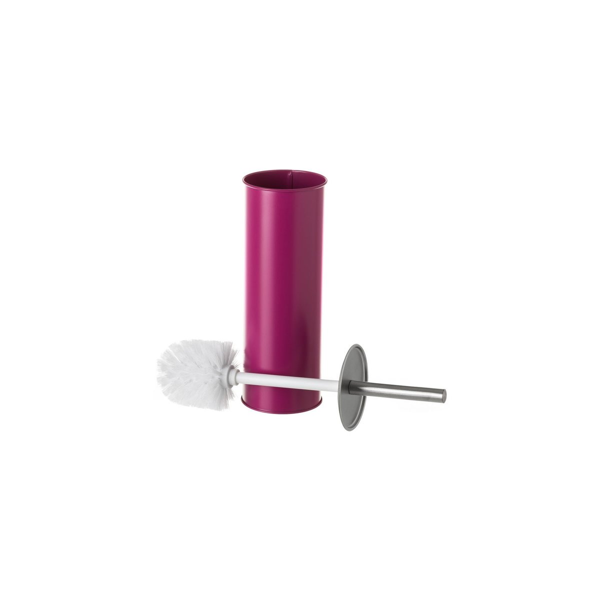 Balai brosse WC métal rouge bordeaux rouge, WADIGA