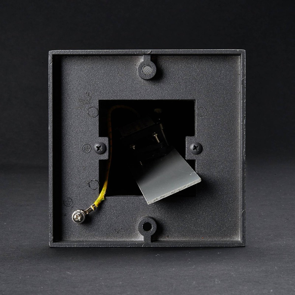 Luminaire extérieur en aluminium moderneLED gris graphite, LUCANDE