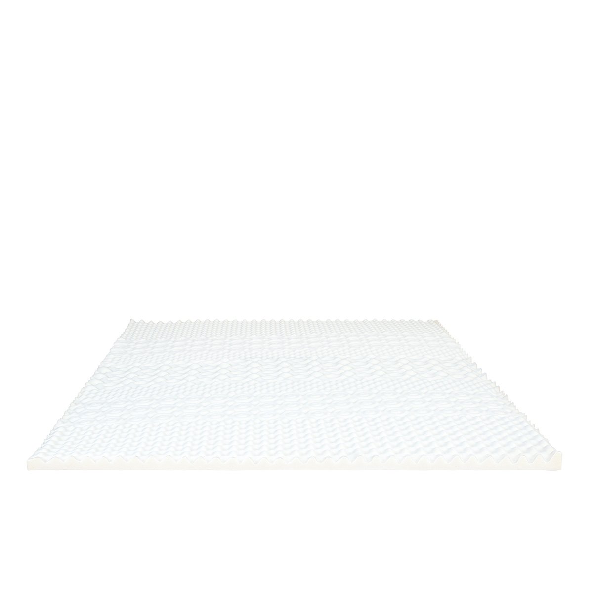 Surmatelas Mousse Nuage 90x190 cm Mémoire de forme & Zonage de confort blanc, BELLECOUR