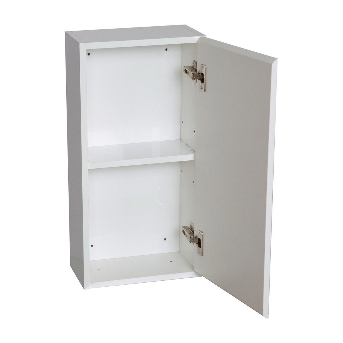 Meuble de rangement haut 1 porte WILL blanc, MOB IN
