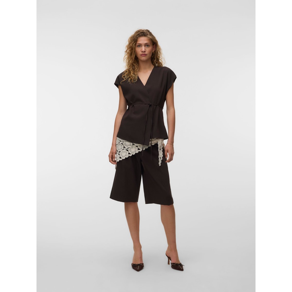 Short Tailleur chocolate torte, VERO MODA
