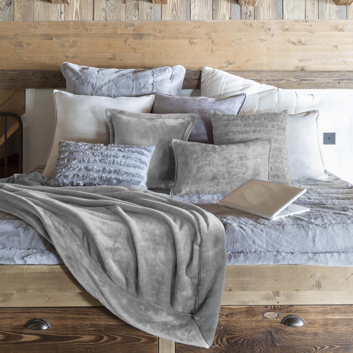 Plaid Tender perle, VIVARAISE
