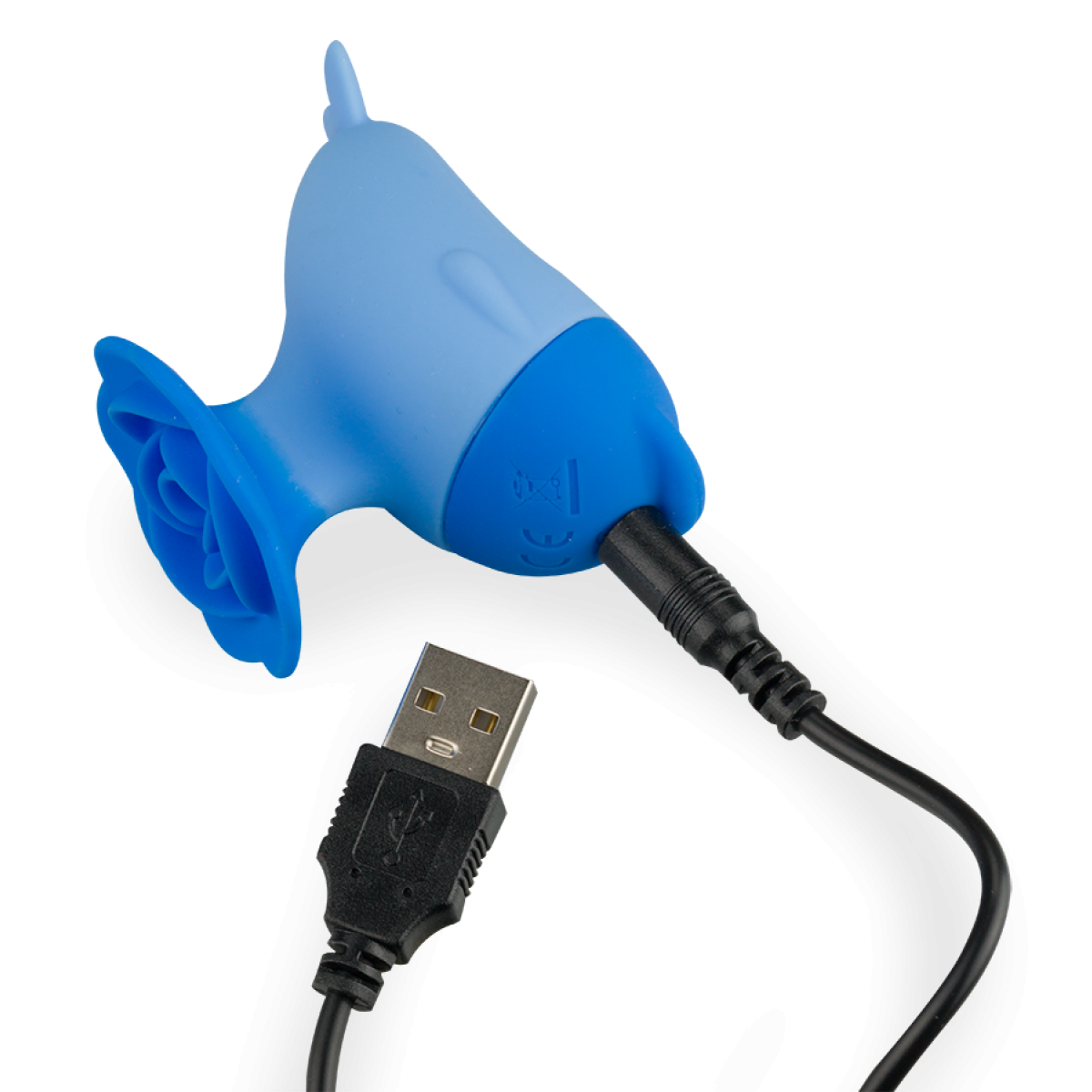 Stimulateur clitoridien vibrant Dolphizz bleu, LOVE AND VIBES