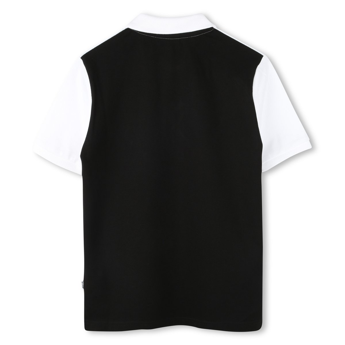 Polo à manches courtes black, BOSS KIDSWEAR