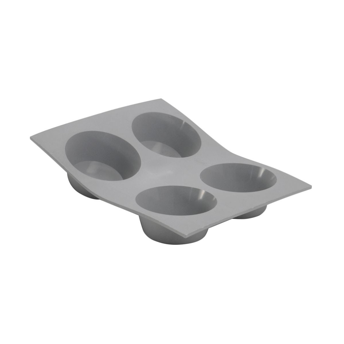 Moule 4 muffins gris, DE BUYER