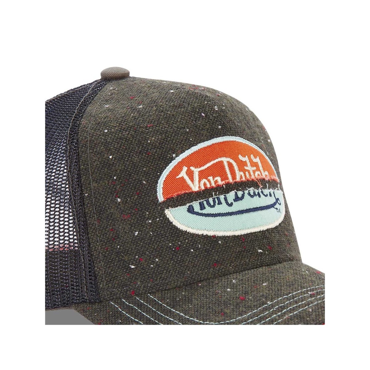 Casquette Trucker avec filet Avon vert kaki, VON DUTCH