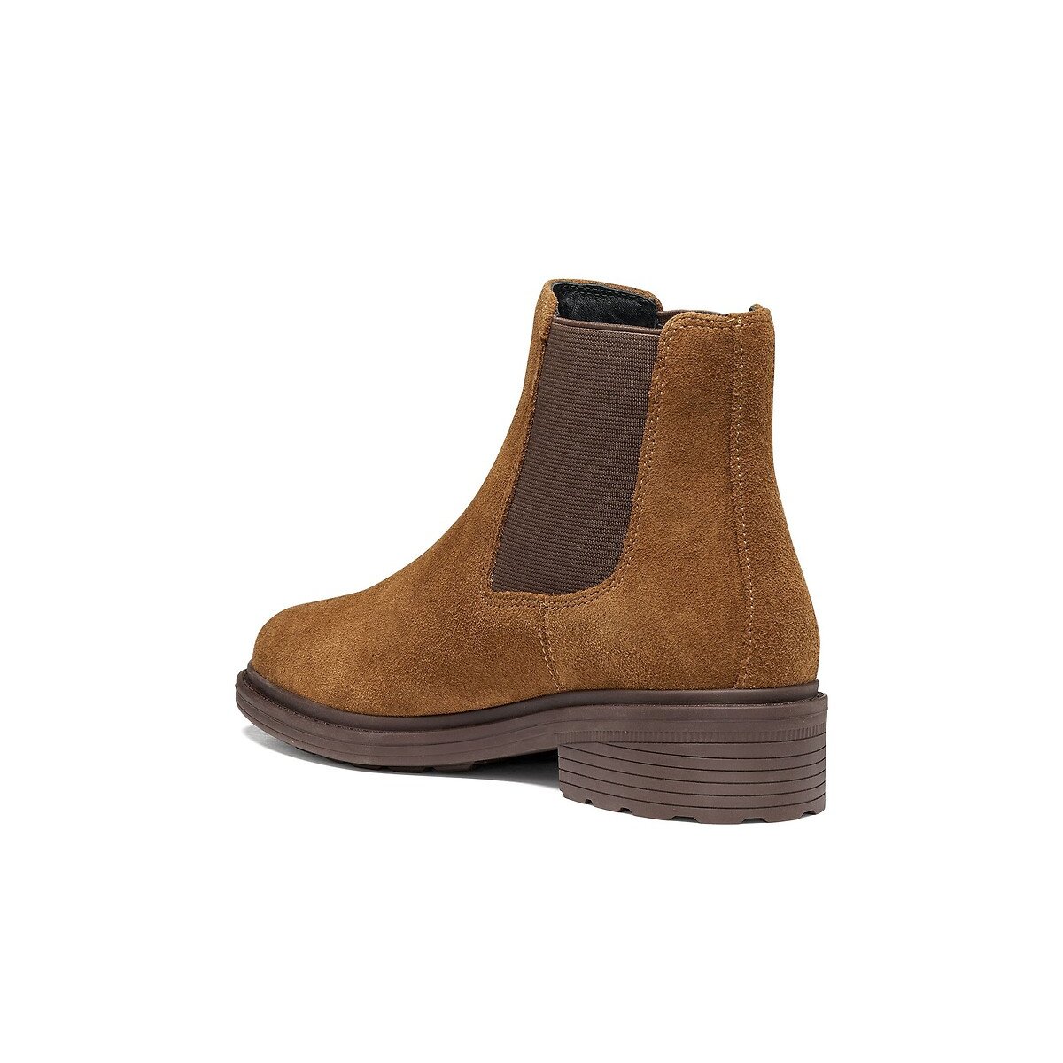 Botines Chelsea de piel WALK PLEASURE avellana, GEOX
