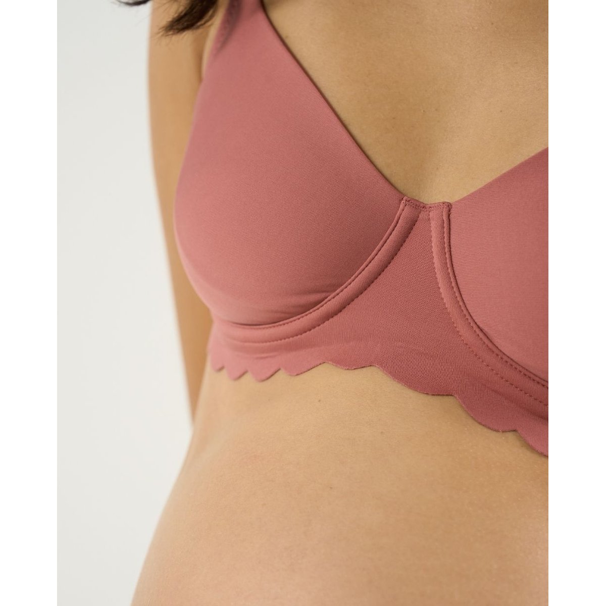 Soutien gorge de maternité et allaitement invisible Skin rose, CACHE COEUR