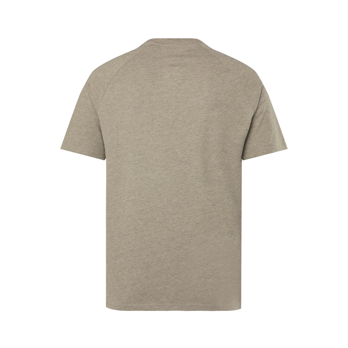 T-shirt à manches courtes. Col rond chiné naturel, JP1880