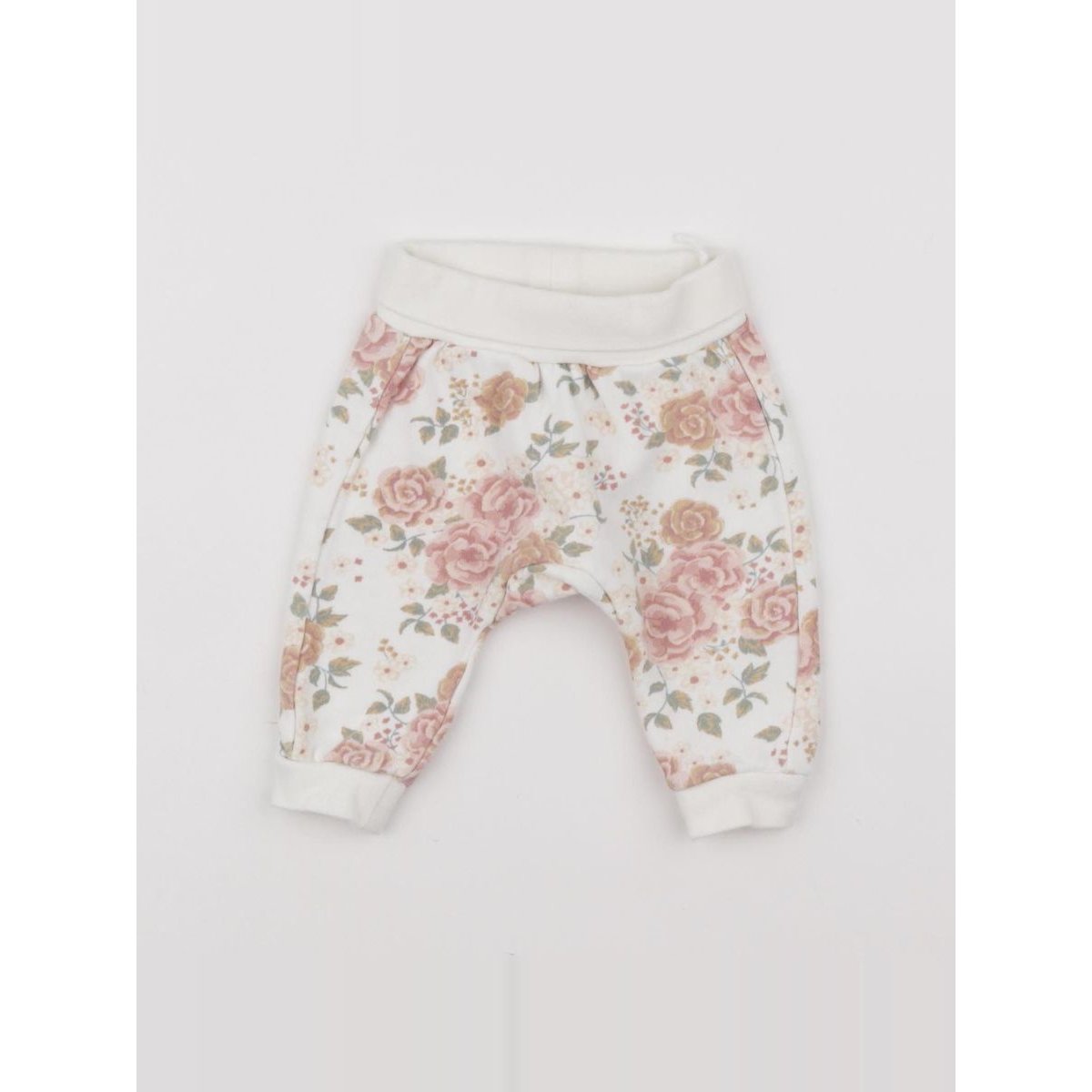 Sarouel - Très bon état blanc, rose, H&M