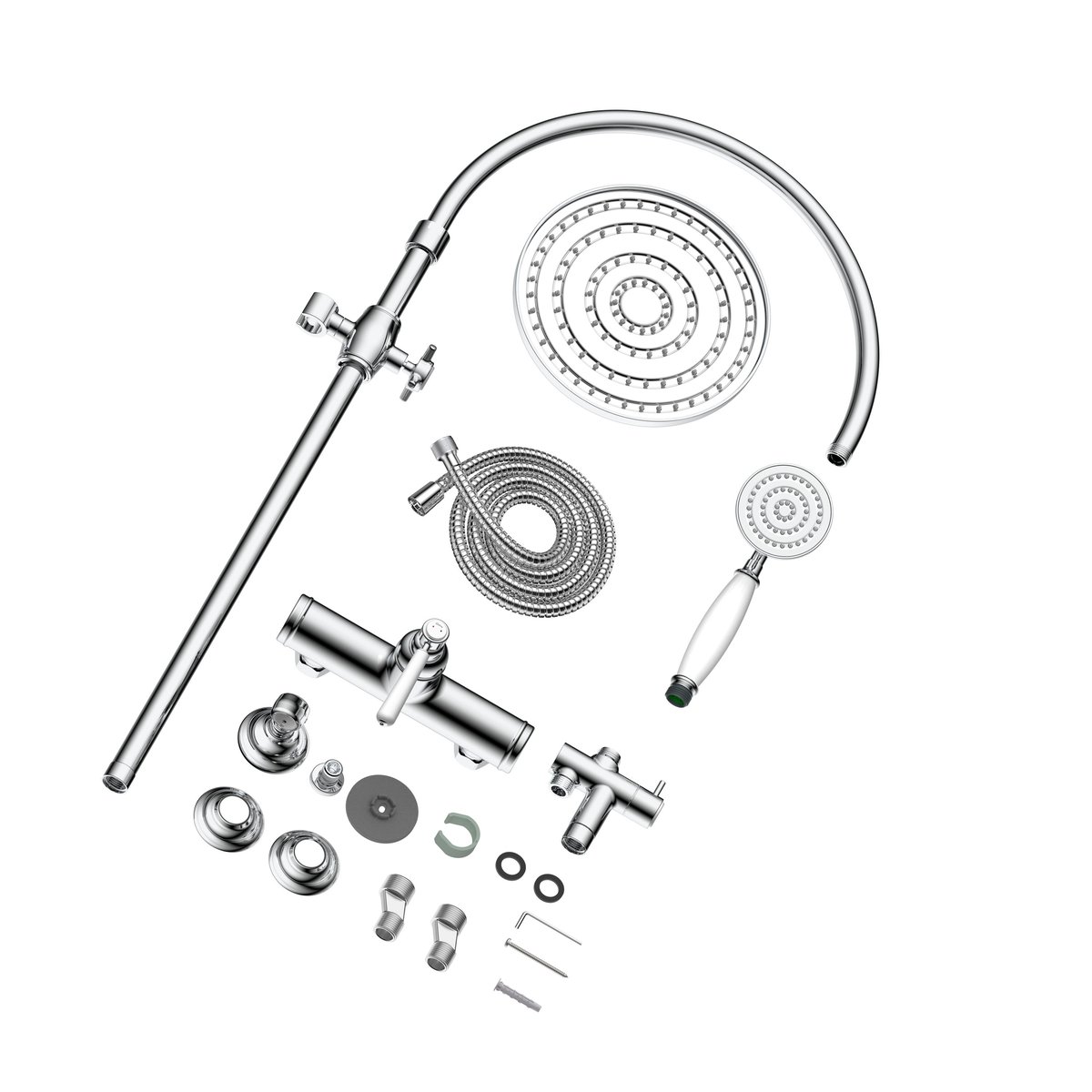 Colonne de douche mitigeur, CHARM chromé, SENSEA
